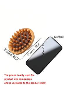 2/1 按摩梳/墊式刷，身體按摩與理療工具，可緩解疲勞、痠痛、皮膚鬆弛，減少脂肪堆積，促進淋巴與血液循環，可用作乾刷去除死皮 - 彩色 - 查看 4