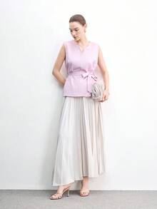 CUCCOO BIZCHIC 女款春夏新款杏色多條紋細高跟涼鞋拖鞋 時尚舒適百搭 通勤性感晚餐派對女鞋 - 杏色 - 查看 6
