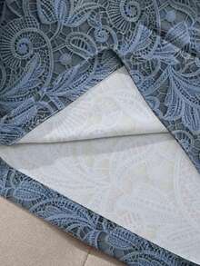 EMERY ROSE 大尺碼女款仿花卉印花圓領鈕扣上衣，舒適圓領吊帶背心上衣，適合日常休閒穿著 - 彩色 - 查看 6