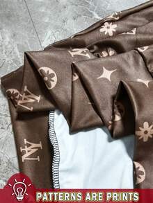 SHEIN 女士连帽卫衣，卡其色休闲套头衫，适合返校季穿着 - 彩色 - 查看 4