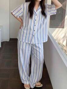 Blue and White