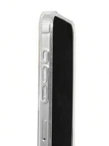 LOONEY TUNES X SHEIN Card Case Anti-Collision Mobile Phone Case, Compatible With IPhone - Light Grey - View 5