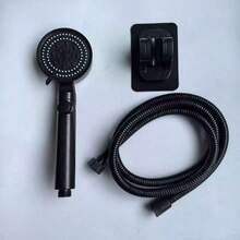 5 Modes Shower Head High Pressure Shower Head Water Saving Adjustable High Pressure Shower Head Bathroom Accessories - Black - View 18