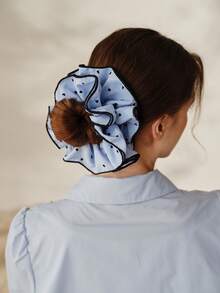MOTF PREMIUM 1 PIECE STRIPED BLUE SMALL WAIST FASHION PERSONALIZED HAIR BAND - Blue - View 6