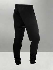 Gym Rark Men's Short Sleeve T-Shirt And Long Pants Sports Set - Grey - View 5