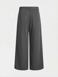 AXEPEAK Men's Casual Solid Color Loose Pants - Grey - View 4