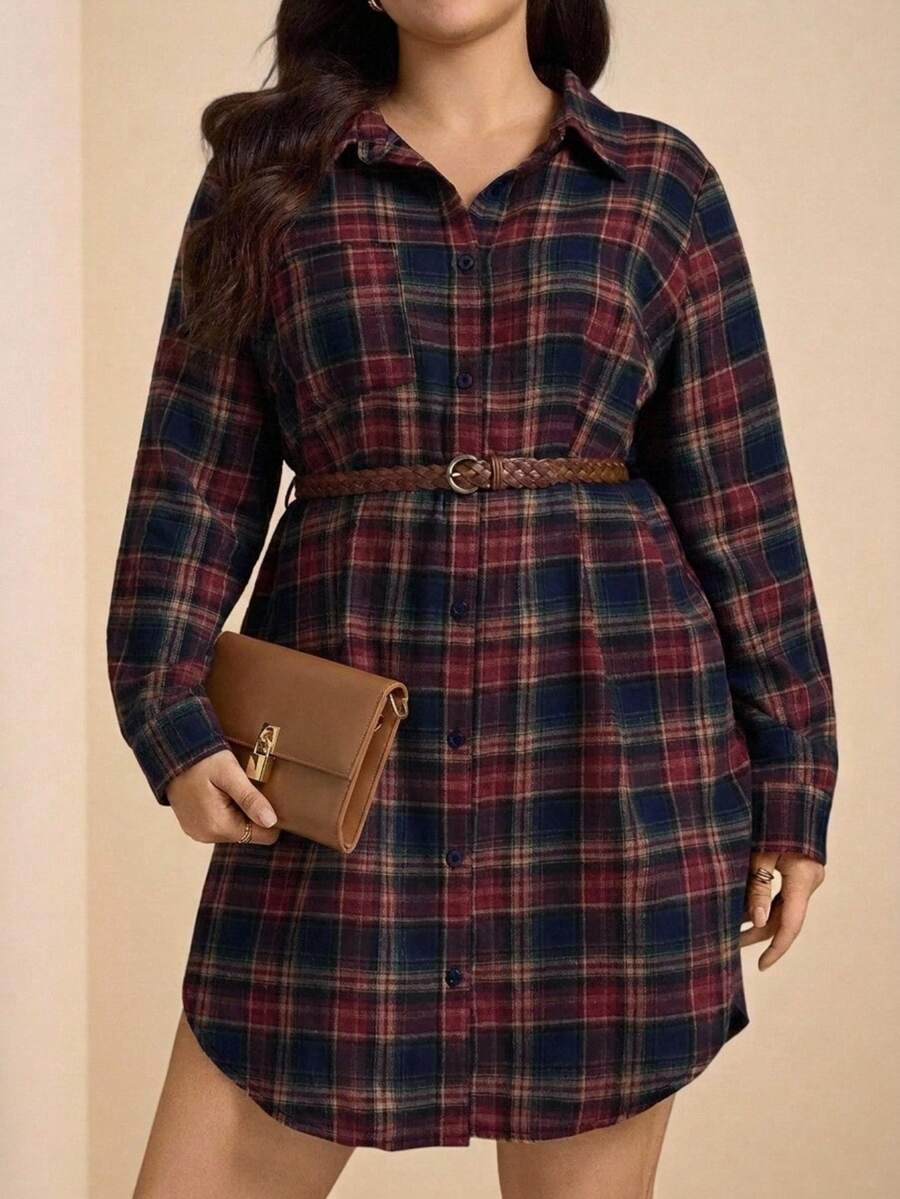 Comfylo 舒适棉质商务休闲女装秋季服装 大码秋季连衣裙 秋季服装 返校服装 复古女装 老钱风格女装 大码秋季女装 秋季女装 秋季连衣裙 冬季连衣裙 冬季女装 大码商务休闲女衬衫 冬季连衣裙 秋季连衣裙 - 彩色 - 查看 1