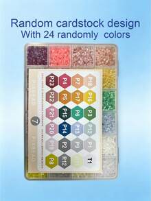 DIY Perler 珠子補充包，264 色全色調，2.6mm 珠子，批發裝盒 - 拼豆補充包 - 查看 18