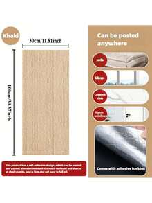 1PC Self Adhesive Cat Scratch Furniture Protector Pad Anti Scratching Couch Sofa Protector DIY Cat Tree Scratch Guard For Indoor Cat Cat Supplies Pet Furniture Protector - 30*100cm - View 4