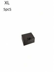 1/3/5入組優雅黑色緞帶禮品盒套組 耐用堅固可堆疊 附蝴蝶結 奢華禮品包裝盒 適用於婚禮求婚生日節日聖誕萬聖節派對驚喜 - 多色 - 查看 16