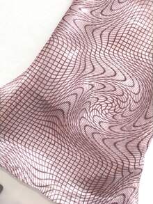 Franclia Women's Striped Wave Pattern Fashion Camisole Tank Top - Pink - View 5