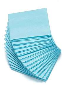1SET 100PCS Dog Training Pads - Leak Proof Absorbent Disposable Pet Pee Pads Multi Sizes For Puppies Cats Small Animals Bedroom Lab Use Hygienic Waste Management - Blue - View 3