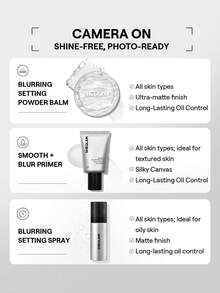 SHEGLAM Camera On Blurring Setting Powder Balm - White - View 9