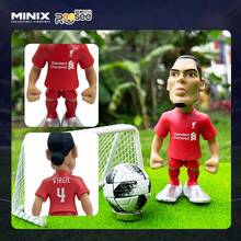 Minix Collectible Figurines 2026 World Cup Gift Minix Van Dijk Figure Liverpool PVC Collectible Netherlands Soccer Star Great For Football Fans & Memorabilia - Red - View 5