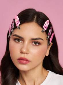 Mean Girls | SHEIN Joint Seamless Clip 6 Pcs - Multicolor - View 6