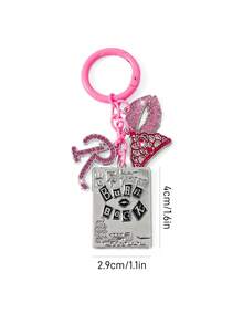 Mean Girls | SHEIN 時尚鋅合金粉末，奢華精緻，可用作包包吊飾、吊飾、紀念品、收藏品，適合禮物、錢包、書包、背包、汽車零件等 - 彩色 - 查看 5