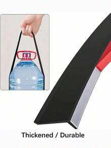 1pc Self-Adhesive Window Rain Deflector, Outdoor Windproof And Rainproof Barrier, Water-Blocking Strip For Sliding Windows, Exterior Plastic Insulation Board At Window Sills, Bathroom Decorative Items, Cuttable - Multicolor - View 5