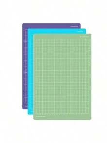 3PCS Cutting Mats 8.5*12 Inch Compatible With Joy Xtra, Reusable Adhesive Cut Mats With 3 Different Stickiness (Light, Standard, Strong), Replacement Sticky Mats For Cricut Cutting Machine, School Craft Back To School Supplies - multicolor - View 11