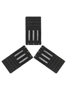 Accesorio de ropa interior de talla grande (conjunto de 3 piezas de ganchos para ropa interior) - Negro - Ver 2