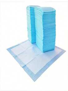 1SET 100PCS Dog Training Pads - Leak Proof Absorbent Disposable Pet Pee Pads Multi Sizes For Puppies Cats Small Animals Bedroom Lab Use Hygienic Waste Management - Blue - View 5