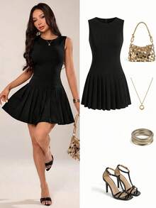 SHEIN PETITE 2026 Women's Spring/Summer Resort Collection: New Black ...