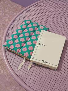 Joivida 1PC Spring Summer Floral Quilted Book Cover A5 Size Cotton Fabric Journal Notebook Protector Handmade Book Sleeve 148x210mm Fit 1-20mm Thick(Without The Notebook) - multicolor - View 16