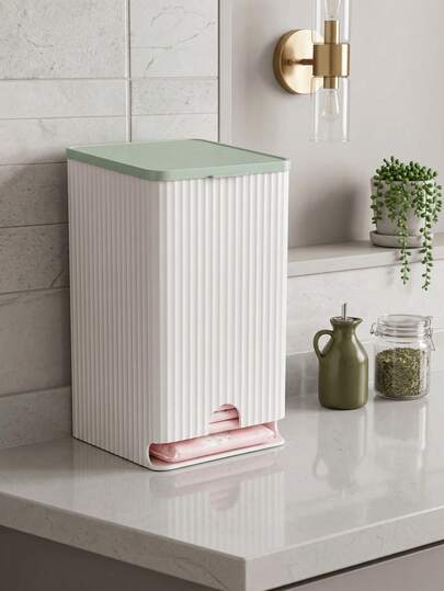 1PC Wall-Mounted Sanitary Napkin Storage Box & Small Item Organizer | Bathroom Tissue Holder For Toilet Paper, Pads, Essentials | Space-Saving Home Organization For Bathroom, Bedroom, Kitchen, Office (Waterproof, Durable)