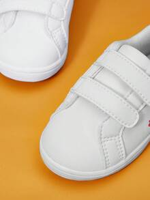 SHEIN | PAW Patrol Zapatos blancos casuales con dibujos animados lindos para niñas & niños pequeños, deportes & uso diario al aire libre, temporada de regreso a la escuela, suaves & cómodos, uso diario - Albaricoque - Ver 10