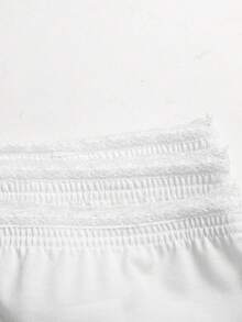 SHEIN Young Girls Random: 8 Pcs 6 Pcs Send Casual Minimalist Slim Fit Camisole Top & Shorts Set Suitable For Summer 6-Piece Set RANDOM 4 SETS Send 3 Set - White - View 3