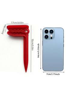 4 piezas de pinzas para toalla de playa, pinzas para estera de picnic, pinzas para estera de camping, pinzas de plástico para toalla - Multicolor - Ver 3