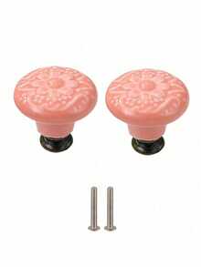 2/5pcs Drawer Knobs, Highly Attractive Cabinet Knob Pull Minimalist Handle , Stainless Steel Porcelain Ceramic Kitchen Cabinet Vintage Handle, Cabinet Bathroom Modern Door Handle,Kitchen Creative Drawer Furniture Hardware - multicolor - View 18