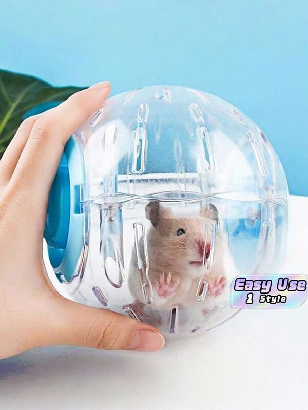 18cm Hamster Ball, Running Ball Toy, Transparent And Breathable, Promotes Exercise And Health, Relieves Stress, Easy To Clean, Hamster Accessories, Suitable For Hamsters, Gerbils, Small Pet Hamster Toys, Adult Hamster Ball