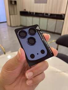 适用于 17 Pro Max 和 17 Pro 的防刮钢化玻璃摄像头镜头保护膜 – 超高清透明，经久耐用且柔韧。它能为智能手机摄像头镜头提供防刮保护。这款手机摄像头镜头保护膜采用时尚设计和优质玻璃材质，是智能手机的理想配件。 - 彩色 - 查看 9