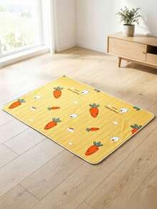 1 Piece Of Cute Cartoon Pattern Dirt And Moisture Wicking Breathable Lightweight Pet Washable Diaper Pad Rabbit Nest Pad Sleeping Pad Suitable For All Seasons. The Pattern Is Randomly Cut And Not Machine Washable. The Bottom Is Not Waterproof - Multicolor - View 14