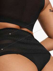 SHAPORA 2pcs Women's Slim Fit Breathable Shapewear Set - Black - View 2