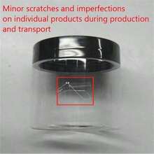 24 Pack Plastic Jars With Lids -Clear Round Cosmetic Containers For Lotion, Cream, Ointment, Body Butter, Makeup, Rhinestones, Samples, Travel Storage - Black - View 6