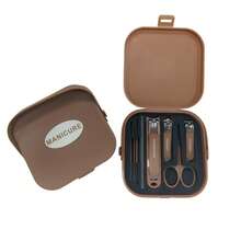 1PC Splash-Proof Nail Clipper Set - Splash-Proof Nail Clipper + Straight Nail Clipper + Angled Nail Clipper + Ear Spoon, Meets Daily Hand Care Needs, Comes With Portable Travel Storage Case, A Great Gift For Family And Friends - Multicolor - View 16