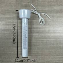 1Pc Floating Digital Pool Thermometer, Battery-Free Plastic Water Thermometer With Easy-Grip Handle, Multi-Color For Pool Spa Hot Tub Pond - A - View 9