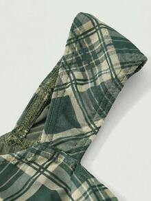 SHEIN MOD Top de tirantes para mujer con decoración de lazo de cinta, dobladillo asimétrico y cuello cuadrado - Verde - Ver 5