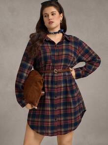Comfylo 舒适棉质商务休闲女装秋季服装 大码秋季连衣裙 秋季服装 返校服装 复古女装 老钱风格女装 大码秋季女装 秋季女装 秋季连衣裙 冬季连衣裙 冬季女装 大码商务休闲女衬衫 冬季连衣裙 秋季连衣裙 - 彩色 - 查看 5