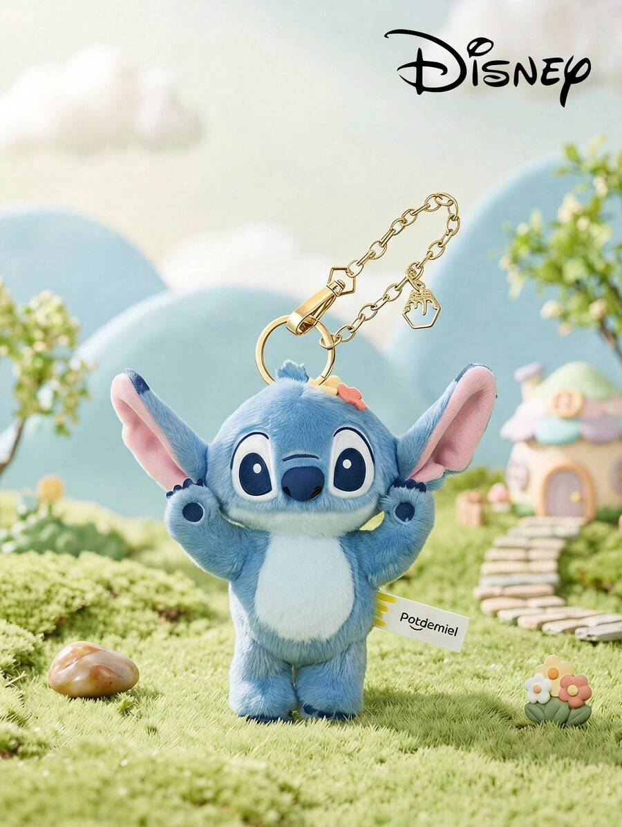 Disney Disney Genuine Lilo & Stitch Children's Plush Toys, Plush Keychains, Bags, Accessories, Small Hangings, And Birthday Gifts