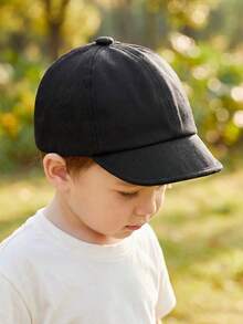 Cozy Pixies 1-Pack Solid Color Baby Children's Short Edge Baseball Cap Versatile Children's Cap, Suitable For Outings - Multicolor - View 9