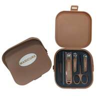 1PC Splash-Proof Nail Clipper Set - Splash-Proof Nail Clipper + Straight Nail Clipper + Angled Nail Clipper + Ear Spoon, Meets Daily Hand Care Needs, Comes With Portable Travel Storage Case, A Great Gift For Family And Friends - Multicolor - View 10
