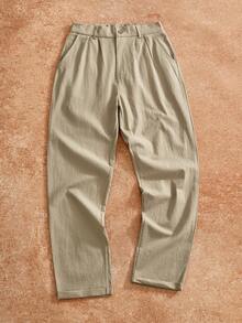 VENTUSAIL Men's Spring/Autumn Minimalist Classic Casual Pants Suitable For Outings And Daily Wear, Holiday - Grey - View 7