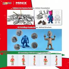 Minix Collectible Figurines 2026 World Cup Gift Minix Portugal Number 7 Figure PVC Collectible Football Fan Memorabilia - Red - View 7