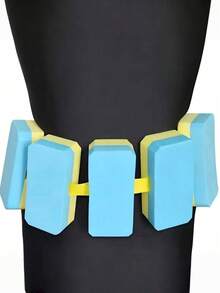 1 Piece Adjustable EVA Back Float Belt Swimming Training Aid Floating Pad For Adults Beginners Swim Buoyancy Support Essential Must Have - Multicolor - View 2