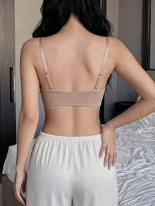 Napfluff 3pcs Set - Multi-Color Balcony Mug Cup Front Closure Push Up Bra, Convertible Straps - Multicolor - View 2