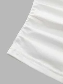 SHEIN 青少年女孩騎士印花翻領短袖T恤與短褲休閒套裝 - 彩色 - 查看 7