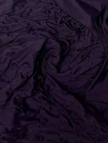 Solivie Women's Solid Color Pleated Halter Neck Fitted Versatile Daily Outing Top - Purple - View 7