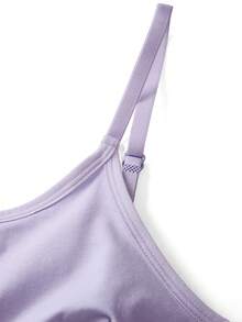 Ocili Comfortable Cotton Soft Front Closure Women's Bra - Purple - View 9